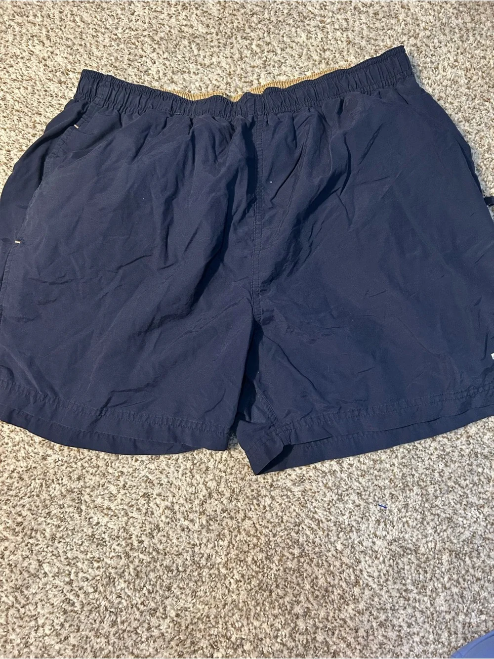 St. John's Bay Navy Blue Men's Swim Trunks